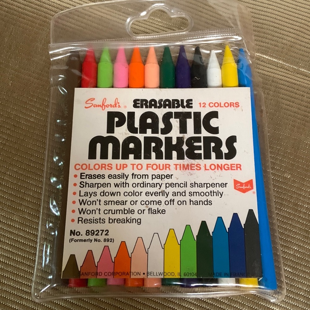 ERASABLE 🖍️ Crayons